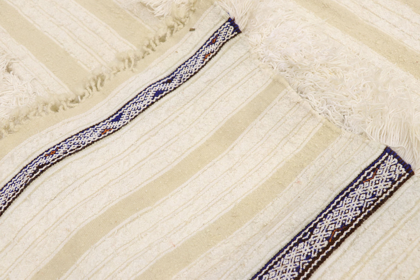 4 x 8 Vintage Moroccan Wedding Blanket 21547