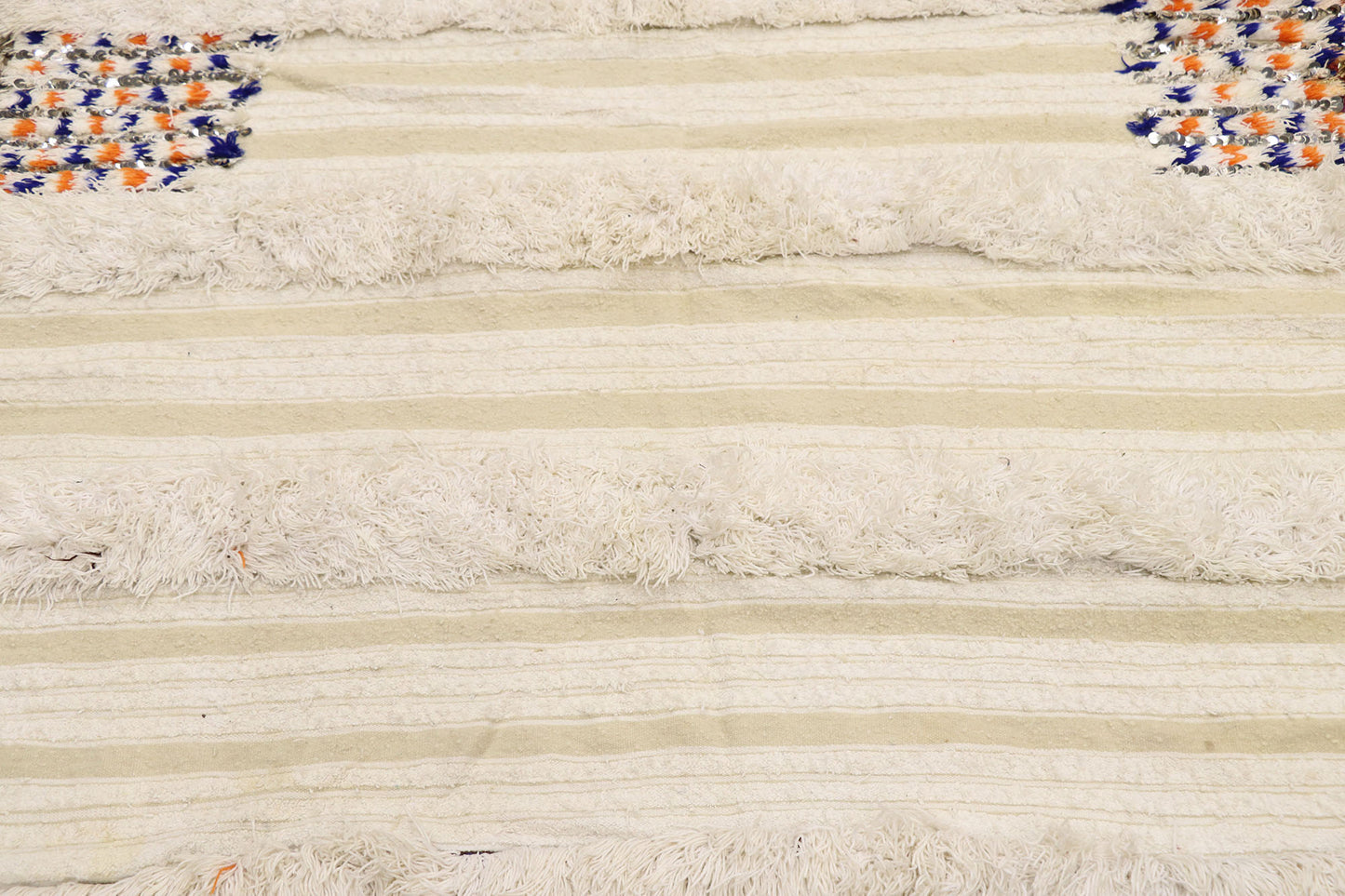 4 x 8 Vintage Moroccan Wedding Blanket 21547