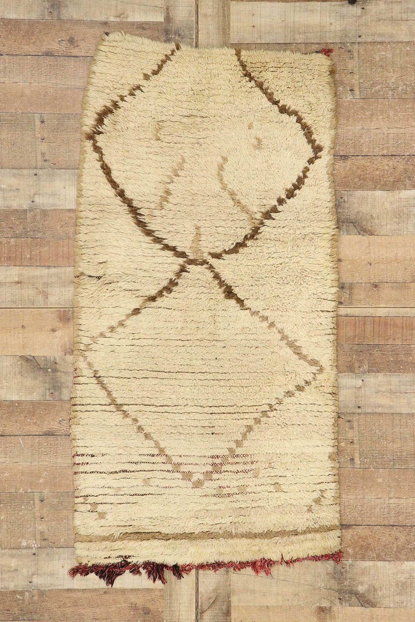 3 x 5 Vintage Moroccan Azilal Rug 21553