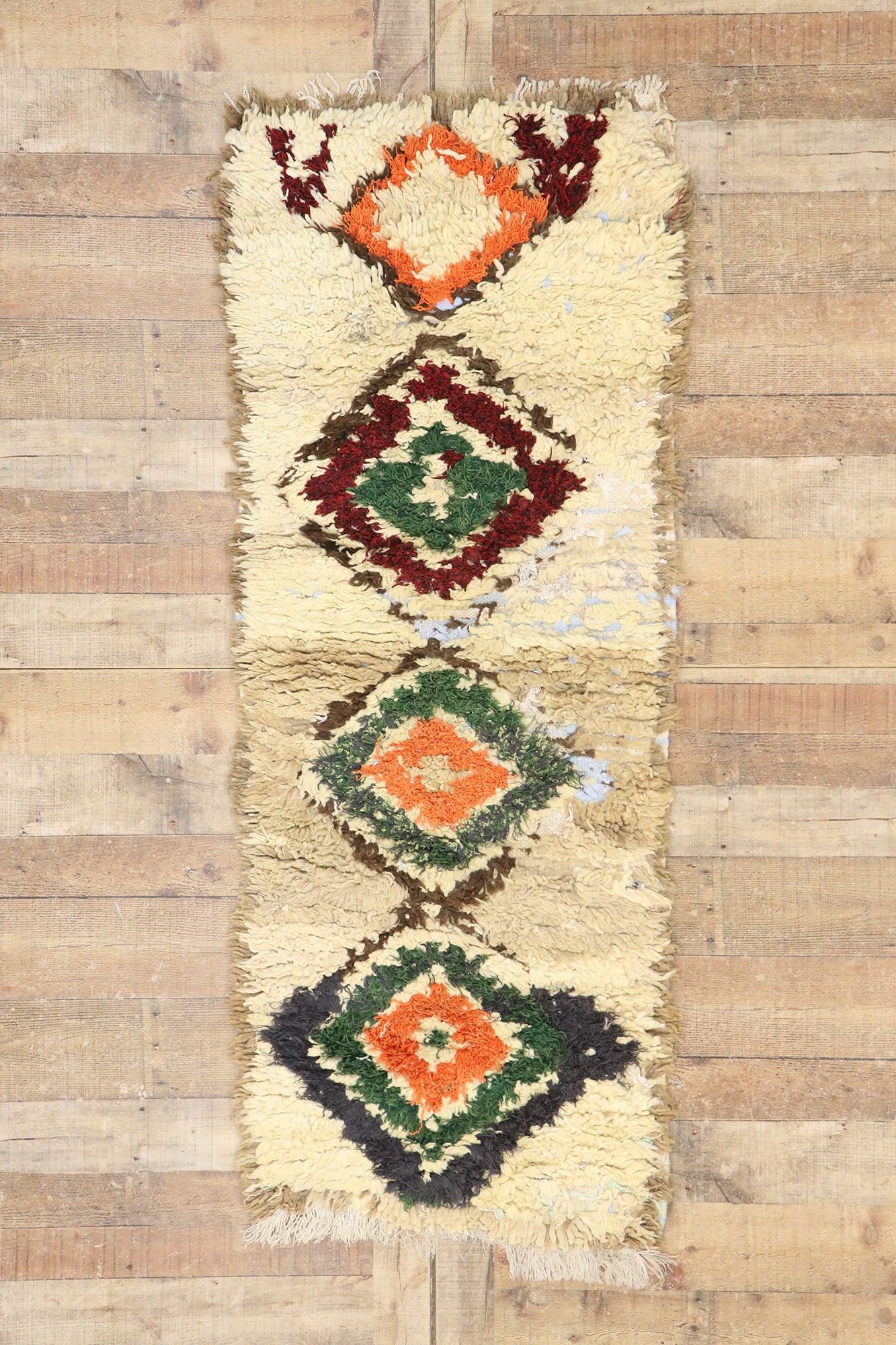2 x 6 Vintage Moroccan Azilal Runner 21562