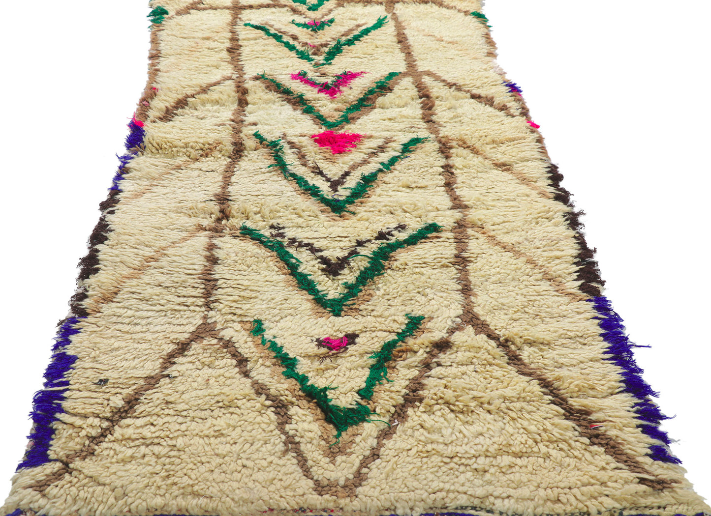 3 x 6 Vintage Moroccan Azilal Rug 21604