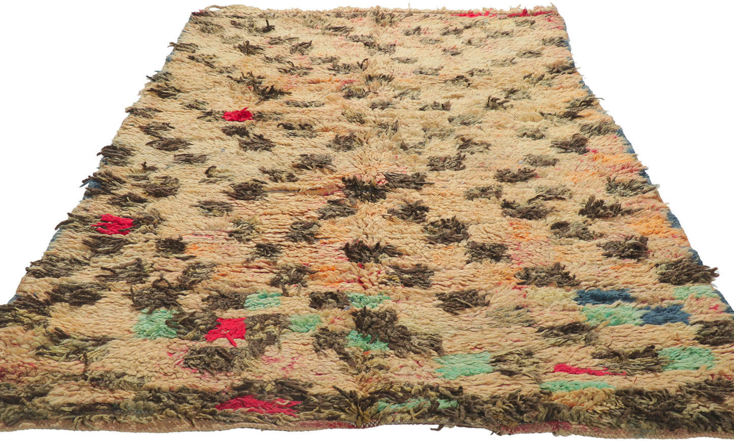 4 x 7 Vintage Moroccan Rug 21608