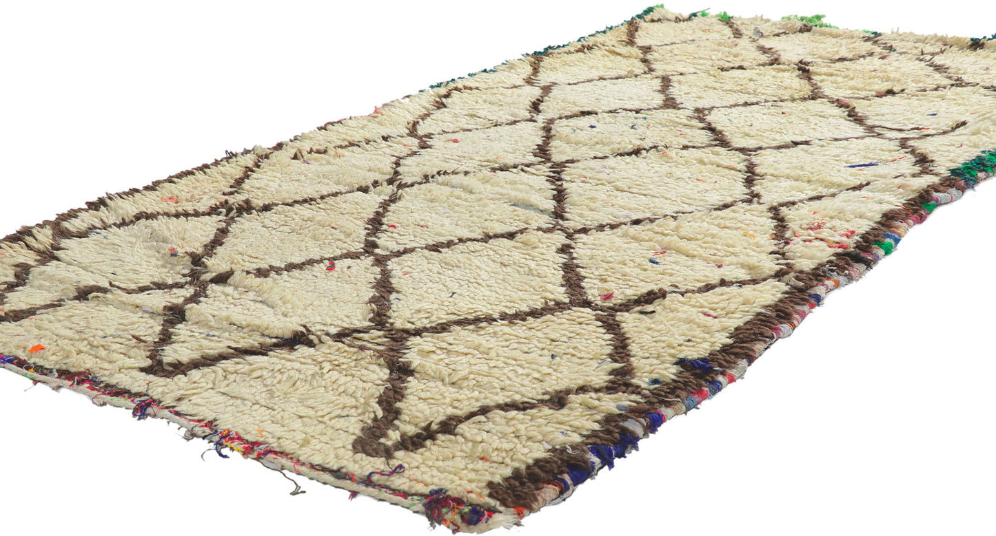 3 x 7 Vintage Moroccan Azilal Rug 21622