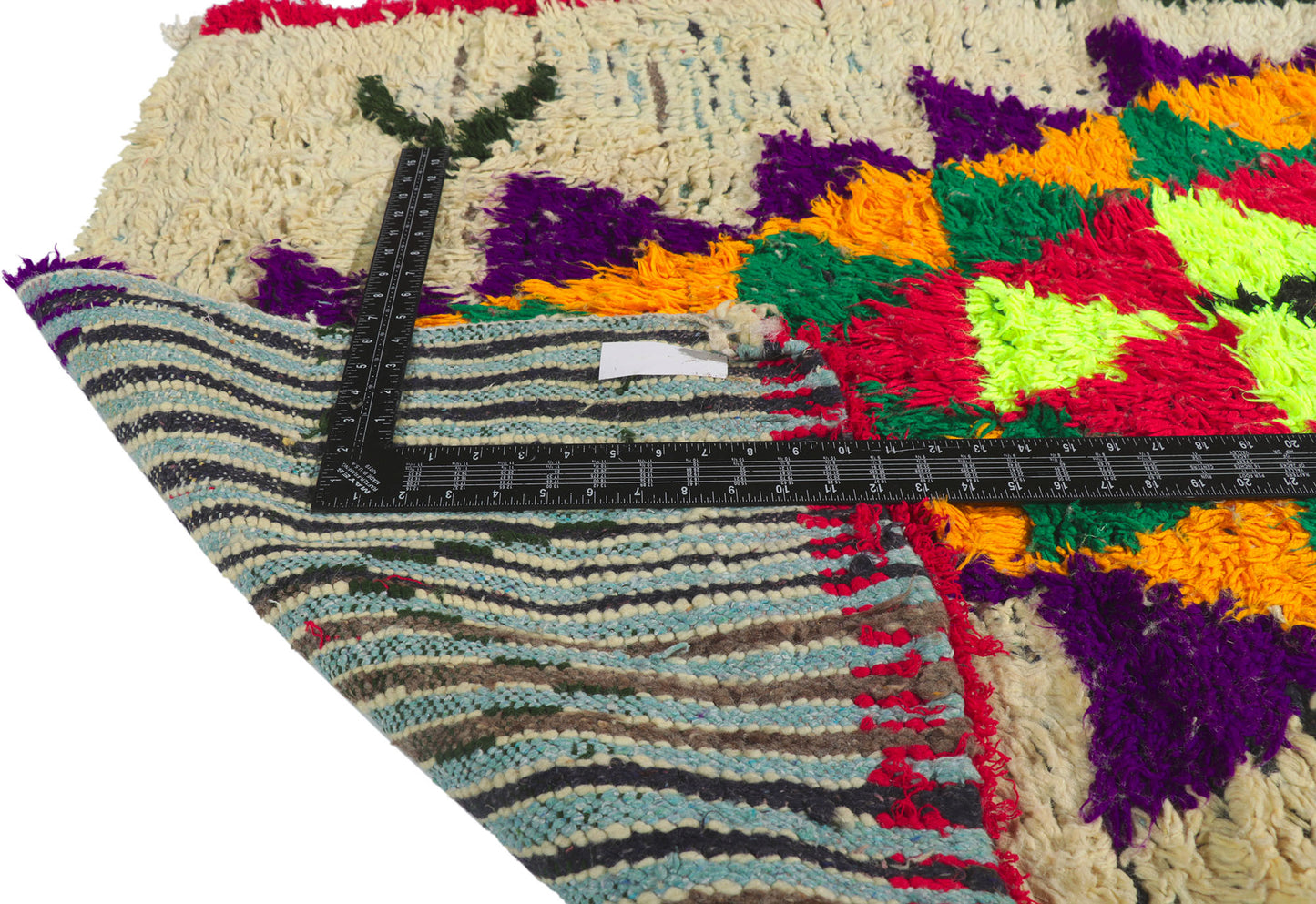 3 x 7 Vintage Moroccan Azilal Rug 21623