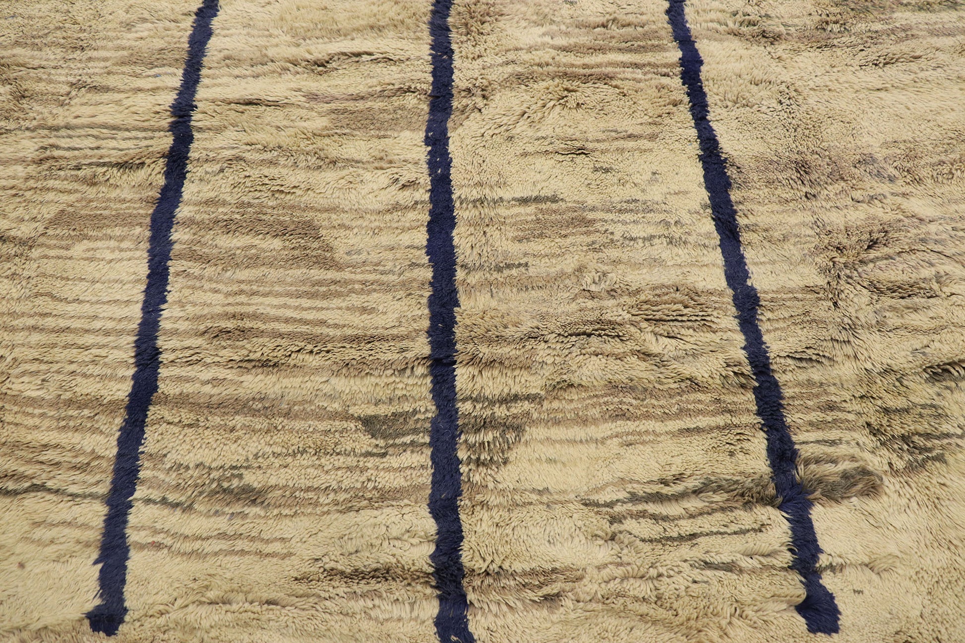 10 x 13 Modern Beni Mrirt Moroccan Rug 21642