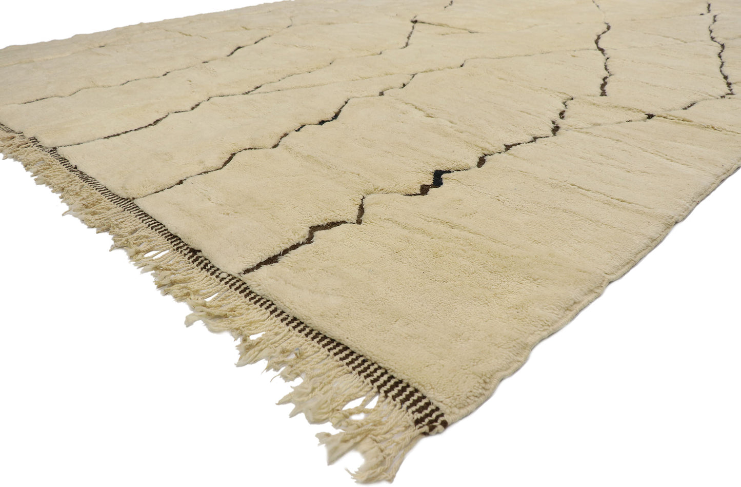 10 x 13 Organic Modern Moroccan Rug 21644