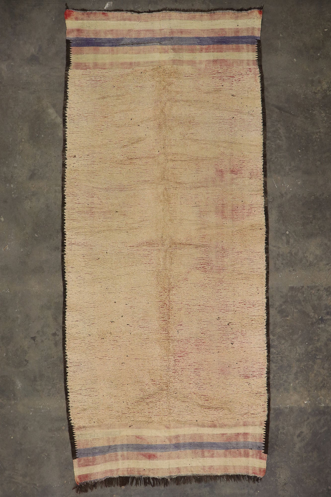 7 x 15 Vintage Moroccan Rug 21650