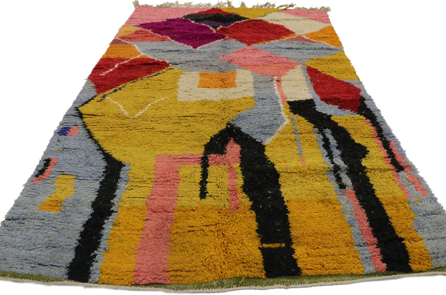 5 x 8 Vintage Boujad Moroccan Rug 21656
