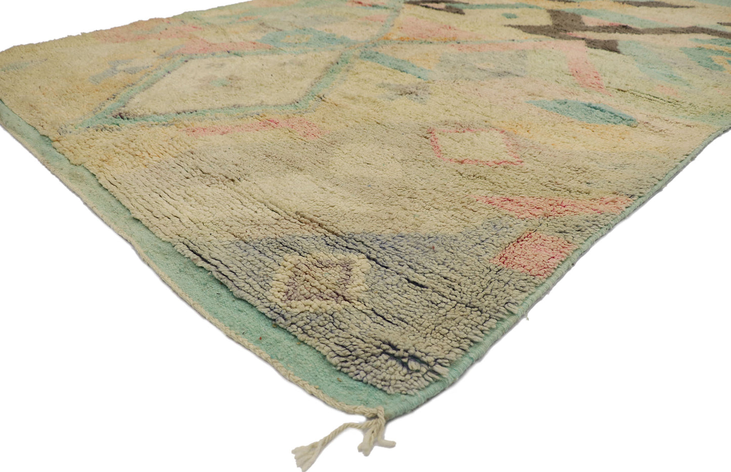 7 x 10 Vintage Boujad Moroccan Rug 21657