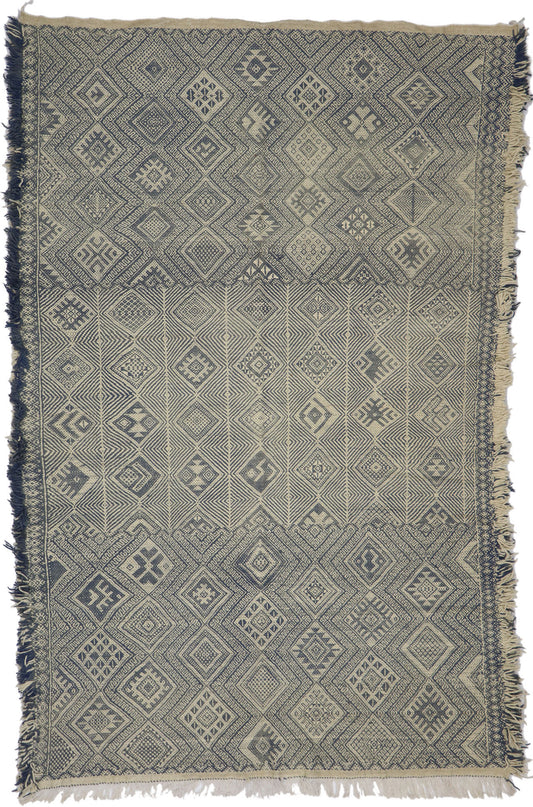 6 x 10 Vintage Zemmour Moroccan Kilim Rug 21661