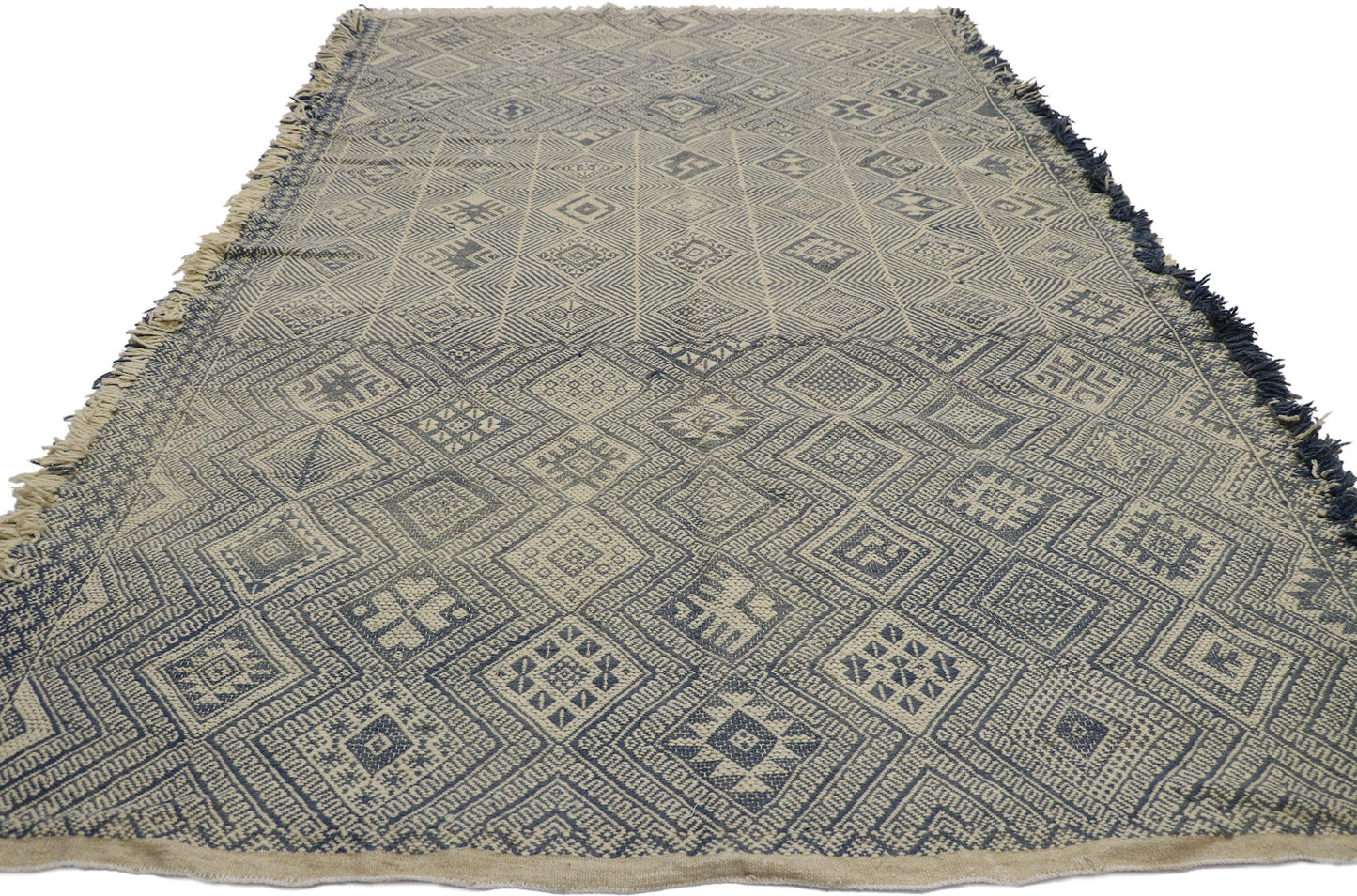 6 x 10 Vintage Zemmour Moroccan Kilim Rug 21661