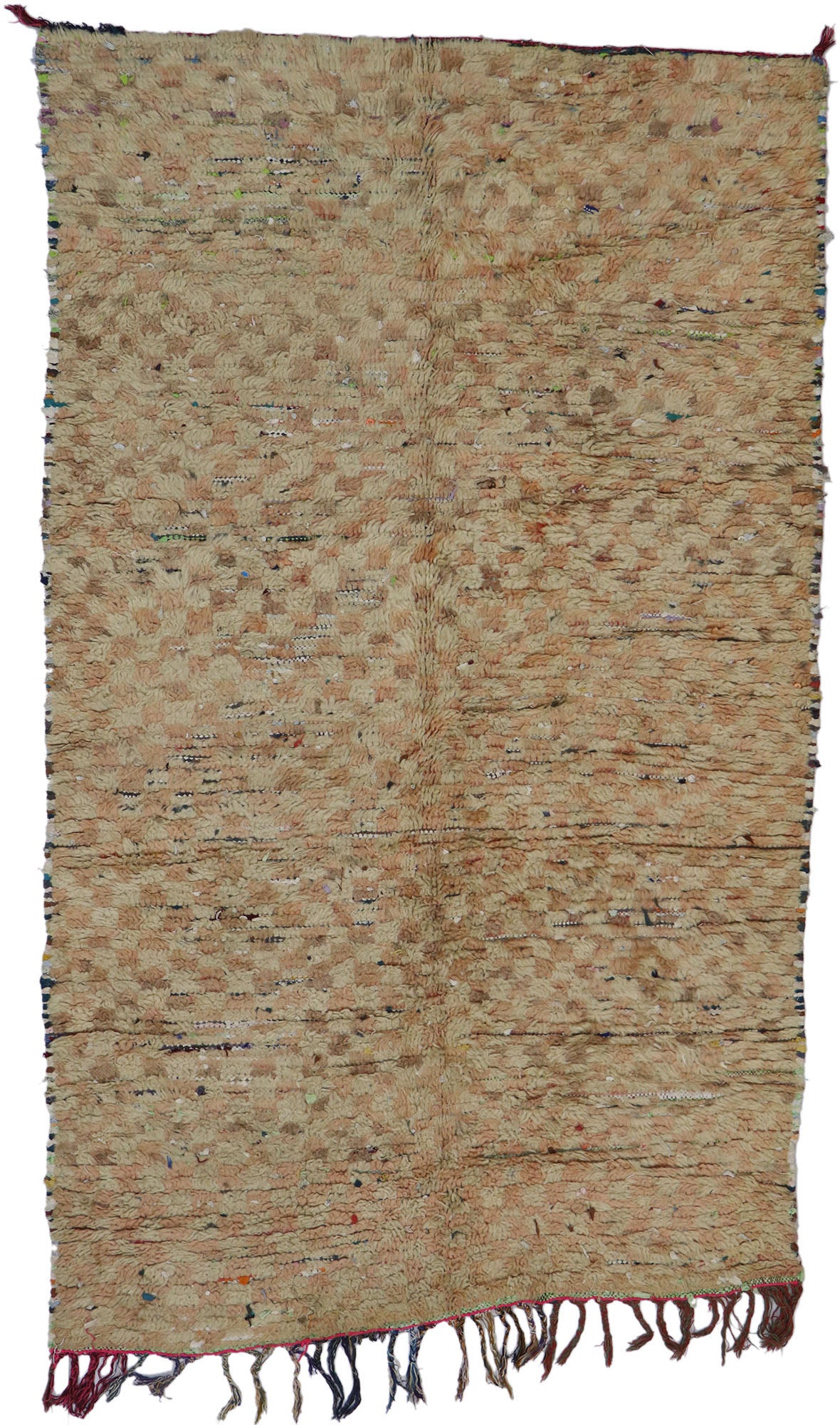 4 x 7 Vintage Rehamna Moroccan Rug 21666