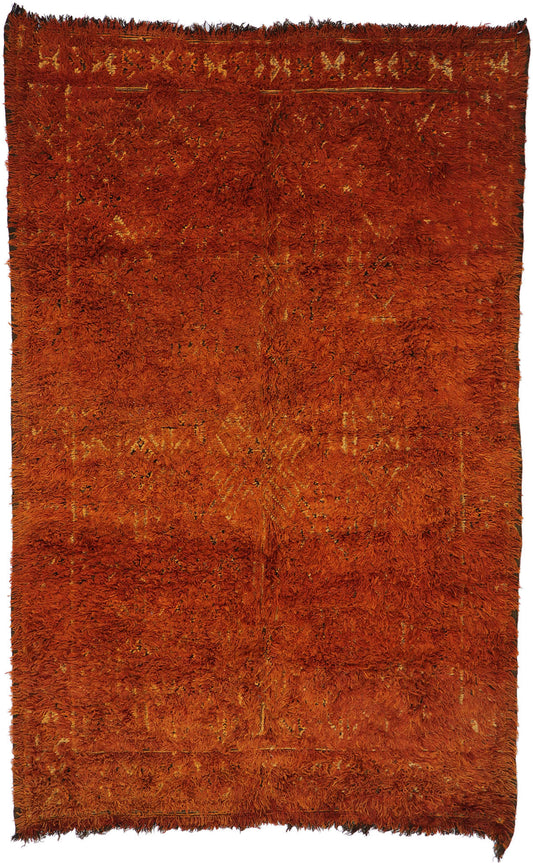 6 x 10 Vintage Red Beni MGuild Moroccan Rug 21670