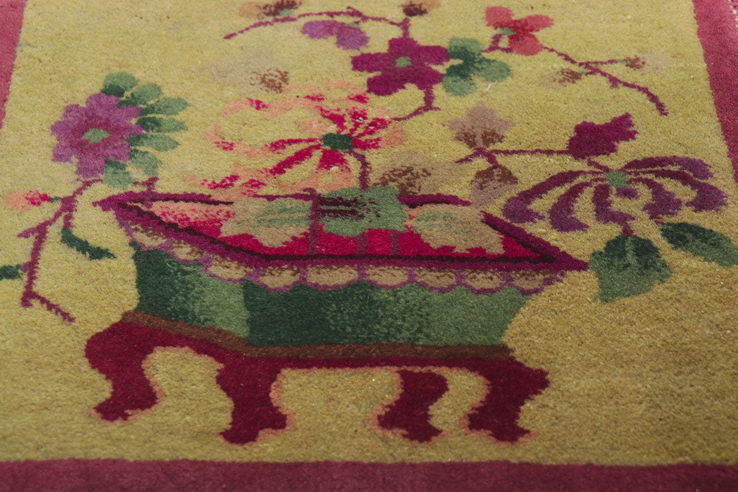 2 x 2 Antique Tibetan Meditation Mat 78436