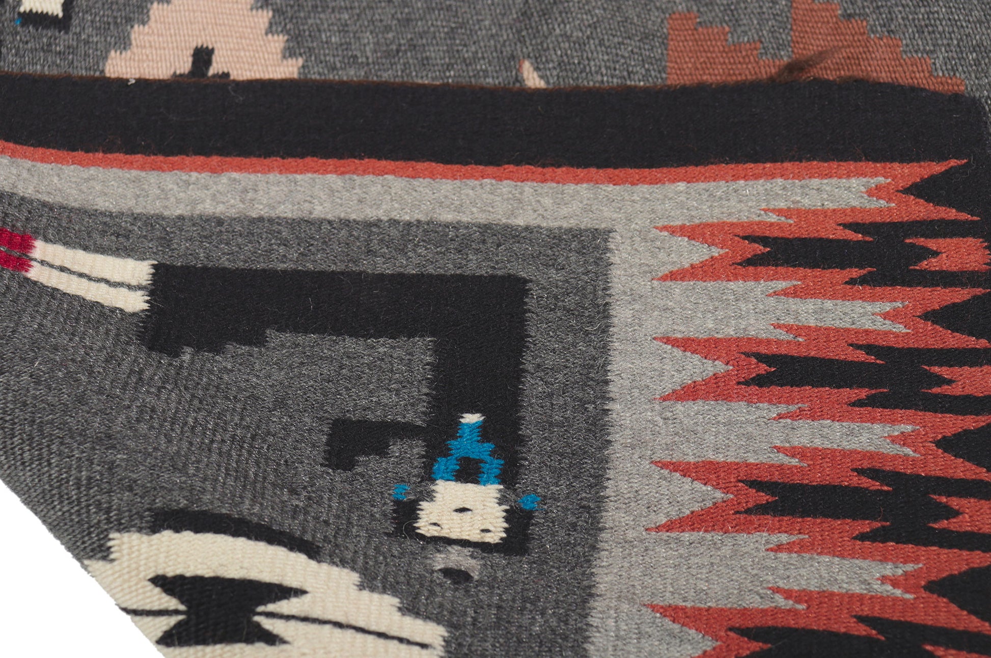 2 x 3 Vintage Navajo Pictorial Rug 78425