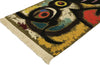 2 x 3 Vintage Joan Miro Tapestry Pictorial Rug 77101