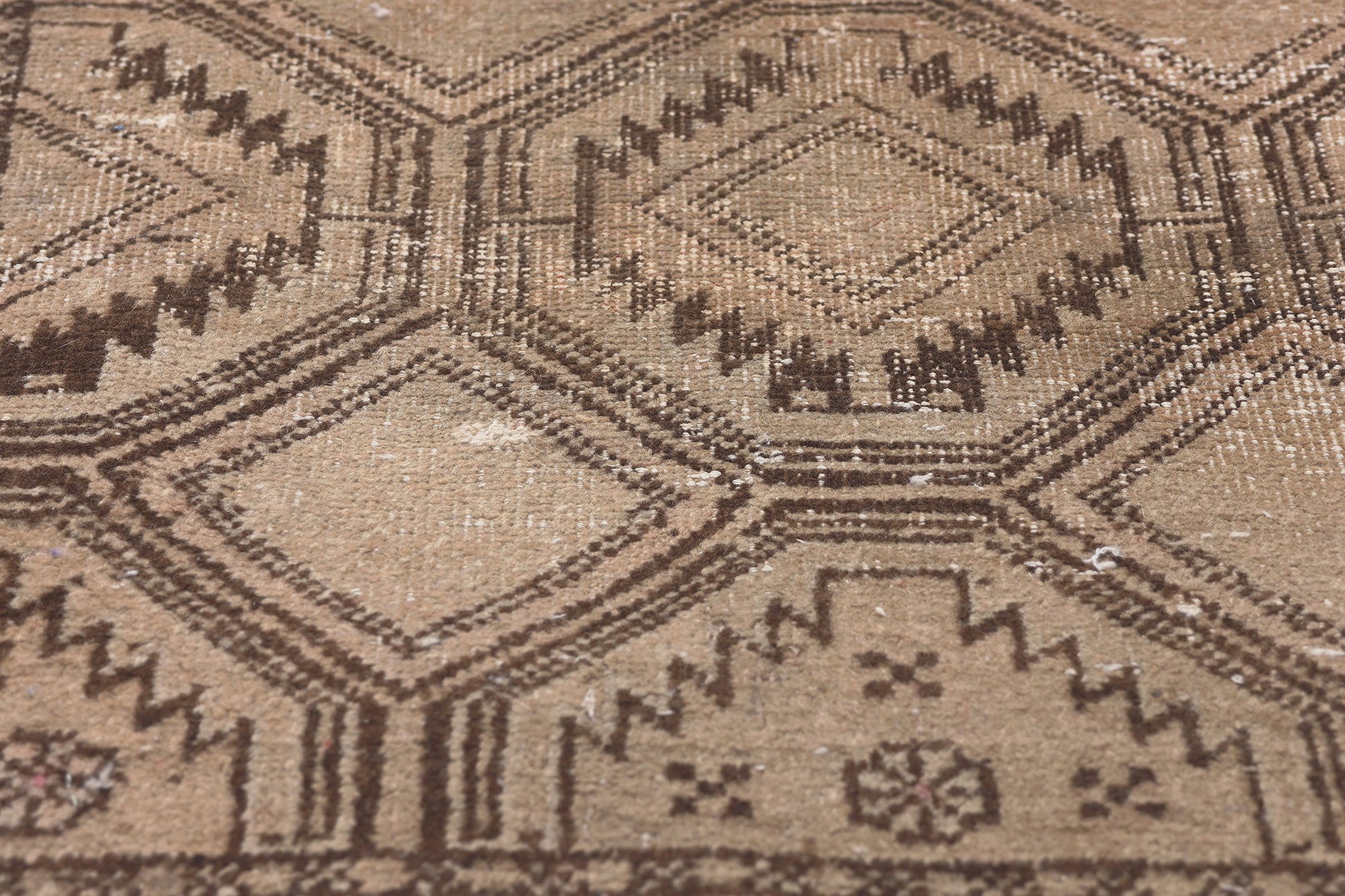 2 x 3 Antique Persian Tabriz Rug 78582