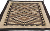2 x 3 Vintage Two Grey Hills Navajo Rug 78638