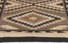 2 x 3 Vintage Two Grey Hills Navajo Rug 78638