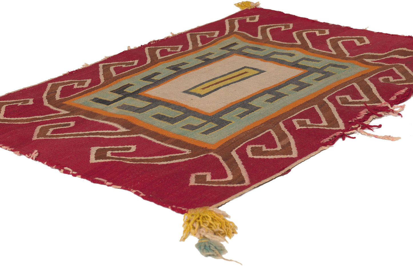 2 x 4 Antique Crystal Navajo Rug 78640
