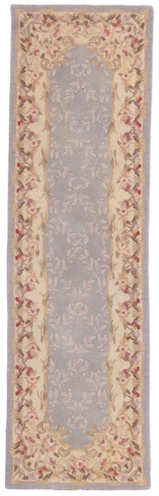 2 x 7 Vintage American Floral Hooked Runner 78553