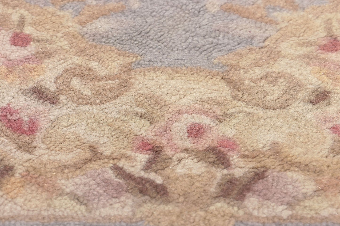 2 x 7 Vintage American Floral Hooked Runner 78553