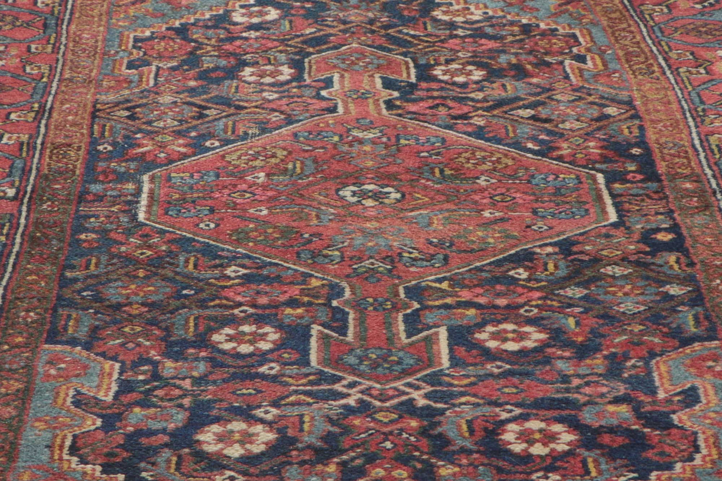 3 x 17 Antique Persian Malayer Runner 78321