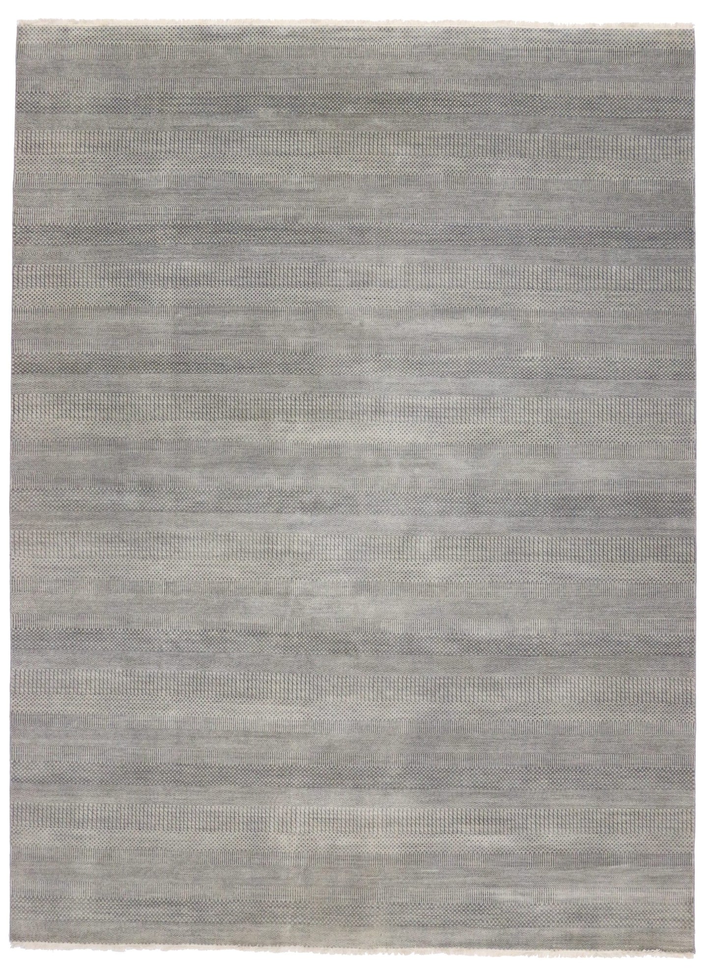 9 x 12 Gray Transitional Area Rug 30011