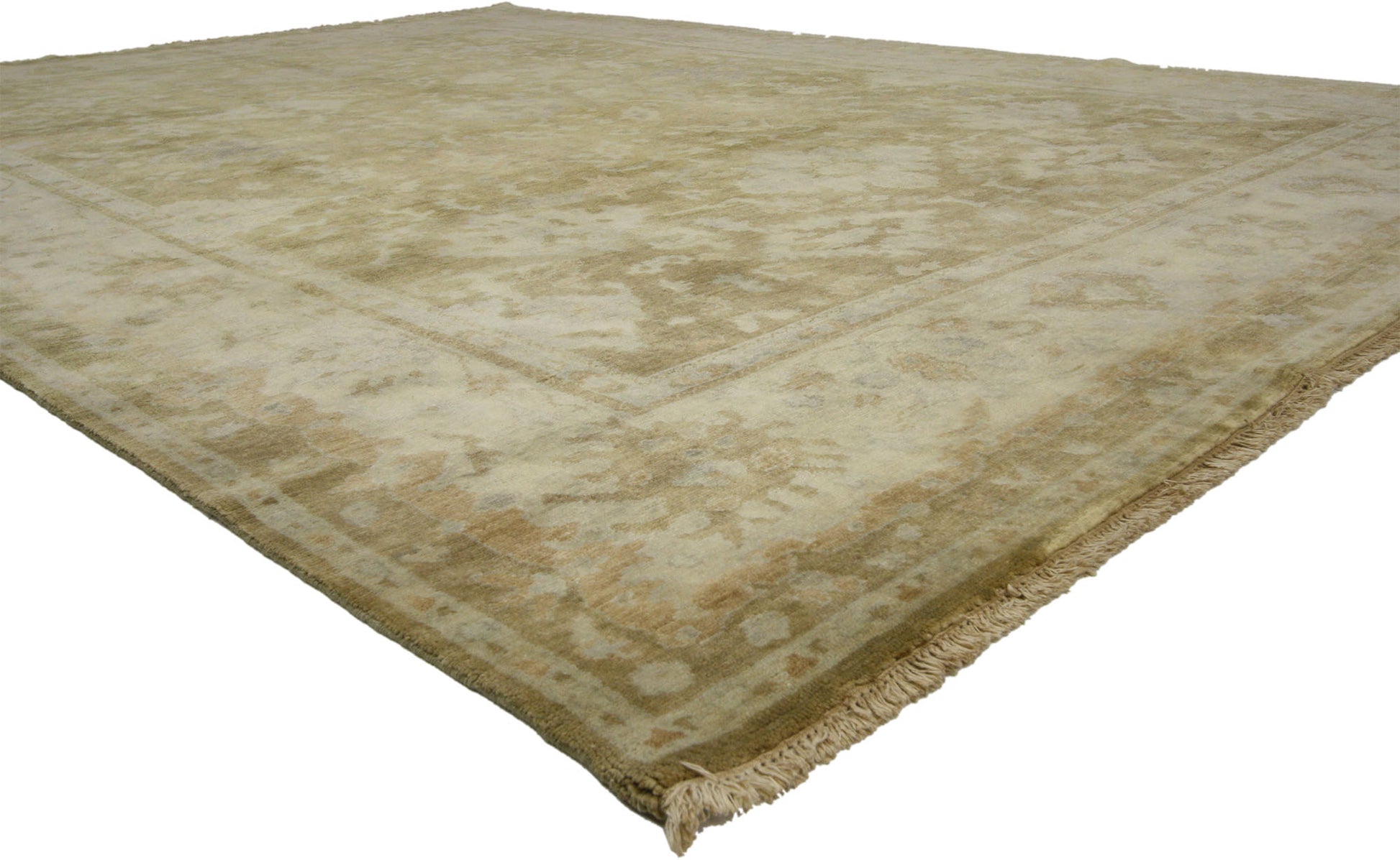 9 x 12 Transitional Oushak Rug 30032