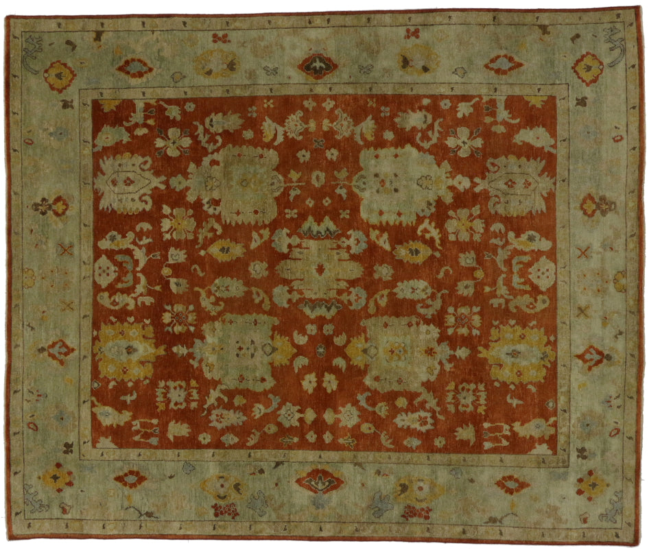 8 x 10 Oushak Rug 30141