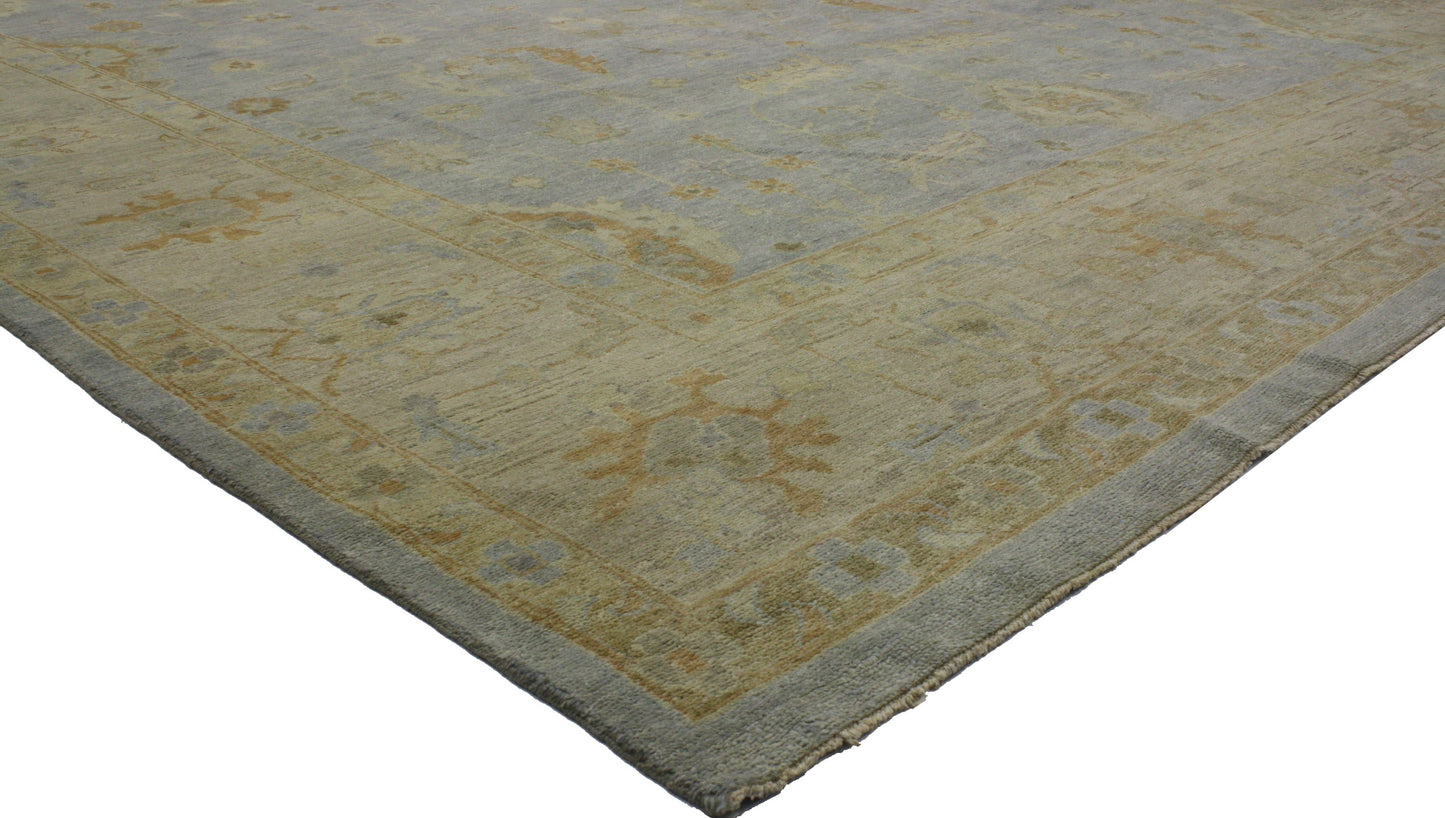10 x 14 Transitional Oushak Rug 30143
