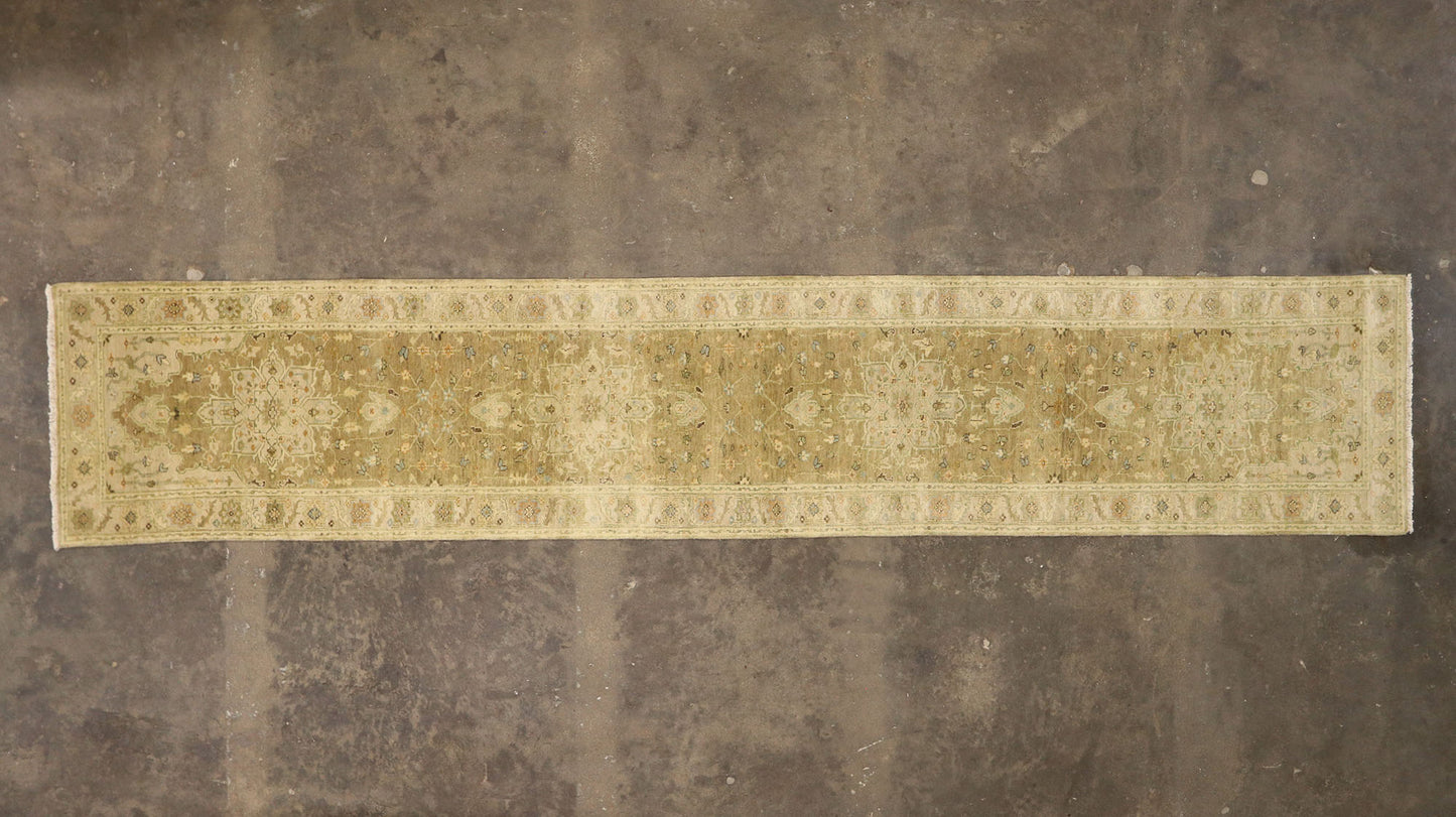 3 x 15 Transitional Indo-Persian Heriz Runner 30179
