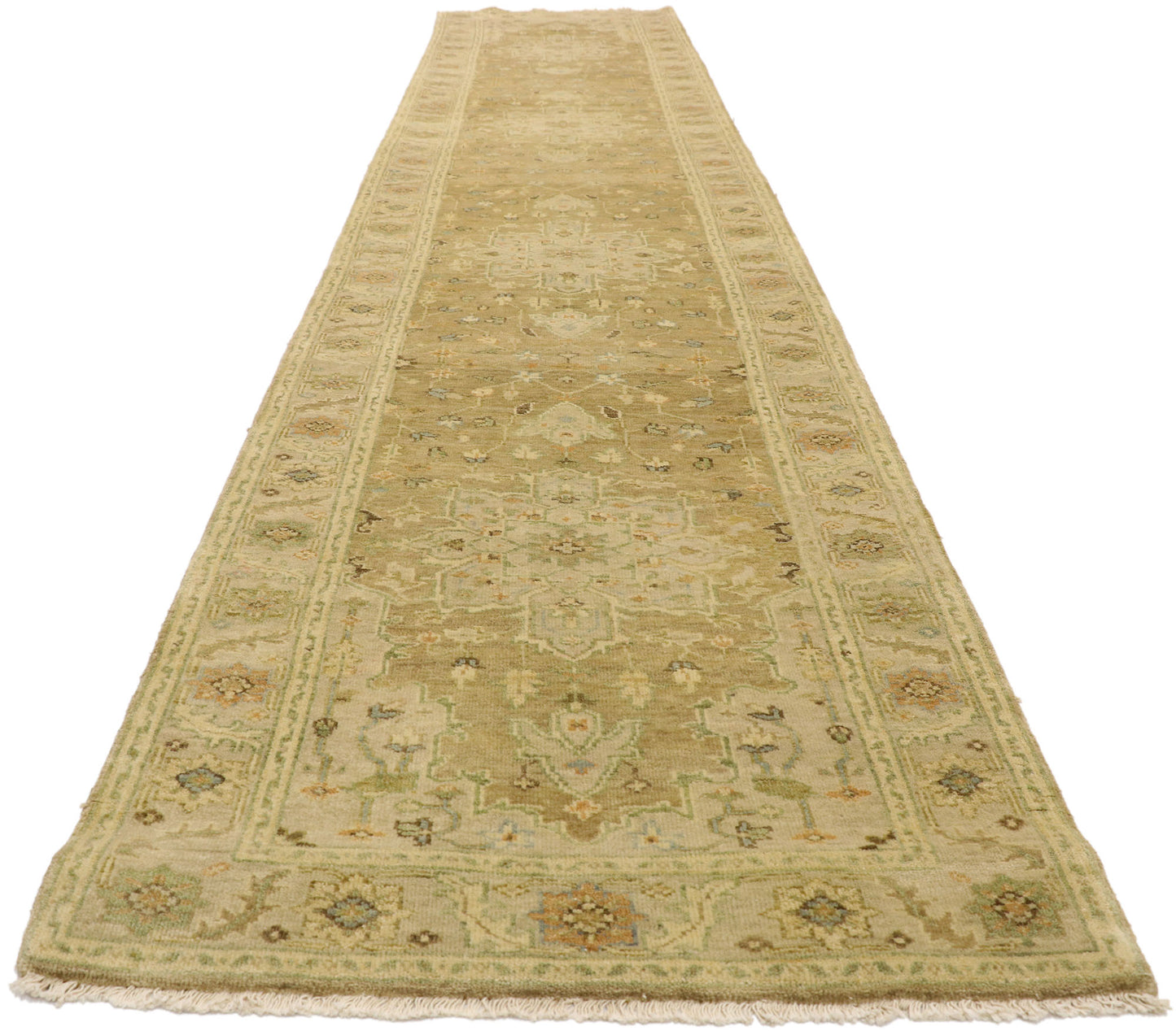 3 x 15 Transitional Indo-Persian Heriz Runner 30179