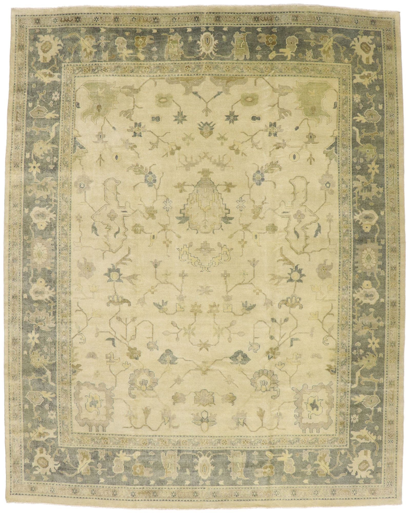 12 x 15 Transitional Oushak Rug 30184