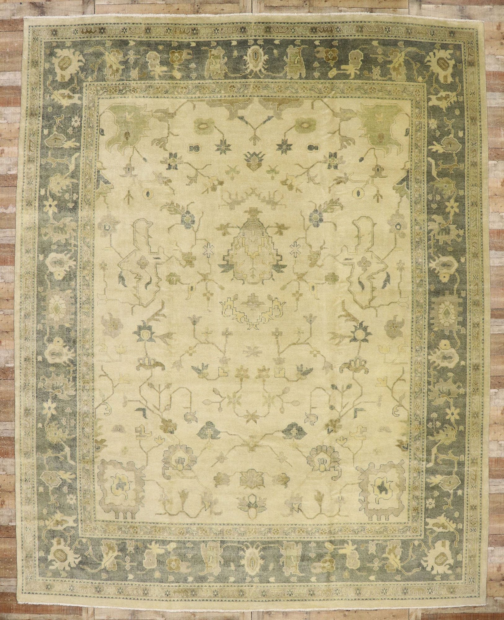 12 x 15 Transitional Oushak Rug 30184