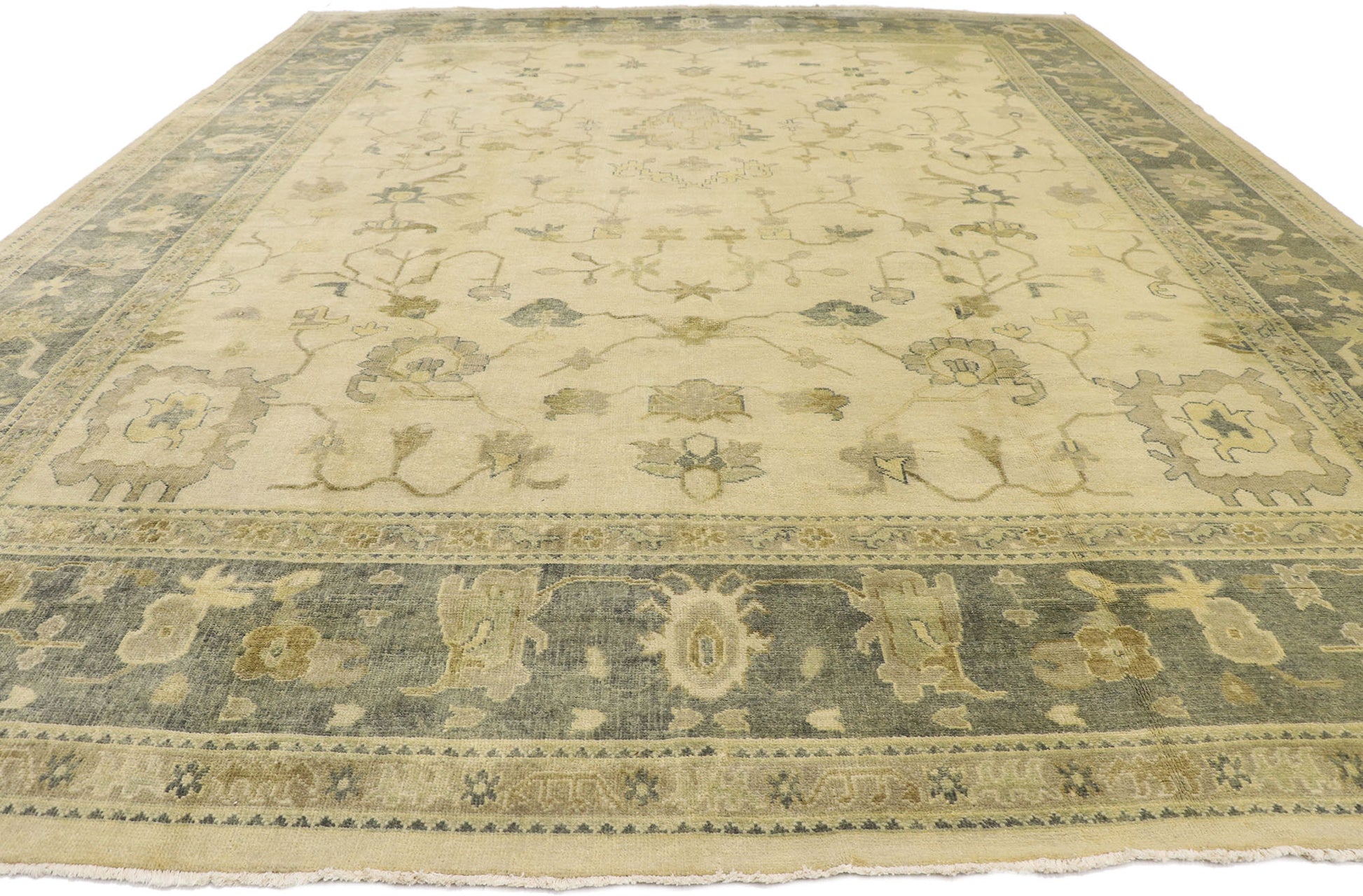12 x 15 Transitional Oushak Rug 30184