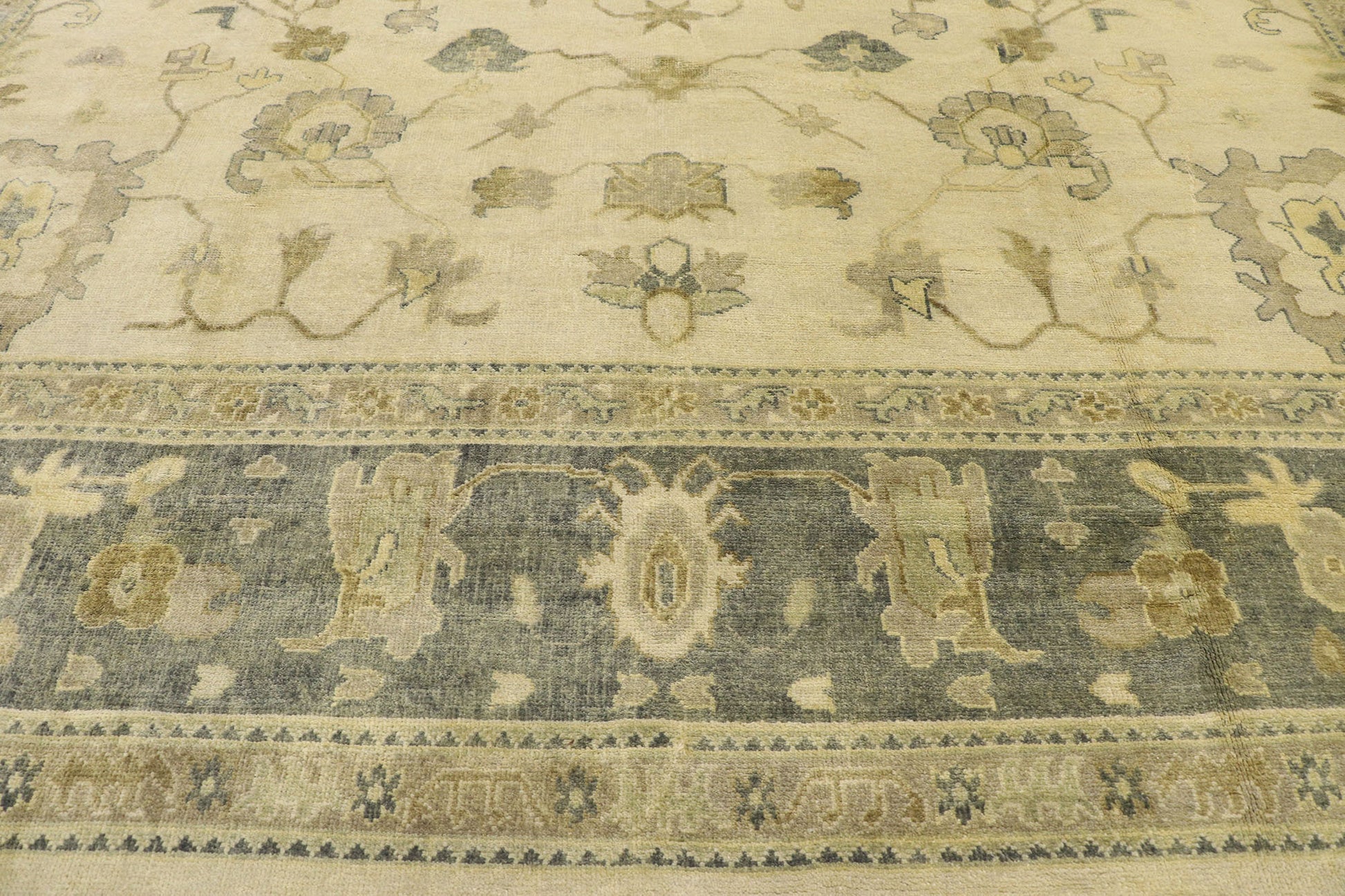 12 x 15 Transitional Oushak Rug 30184