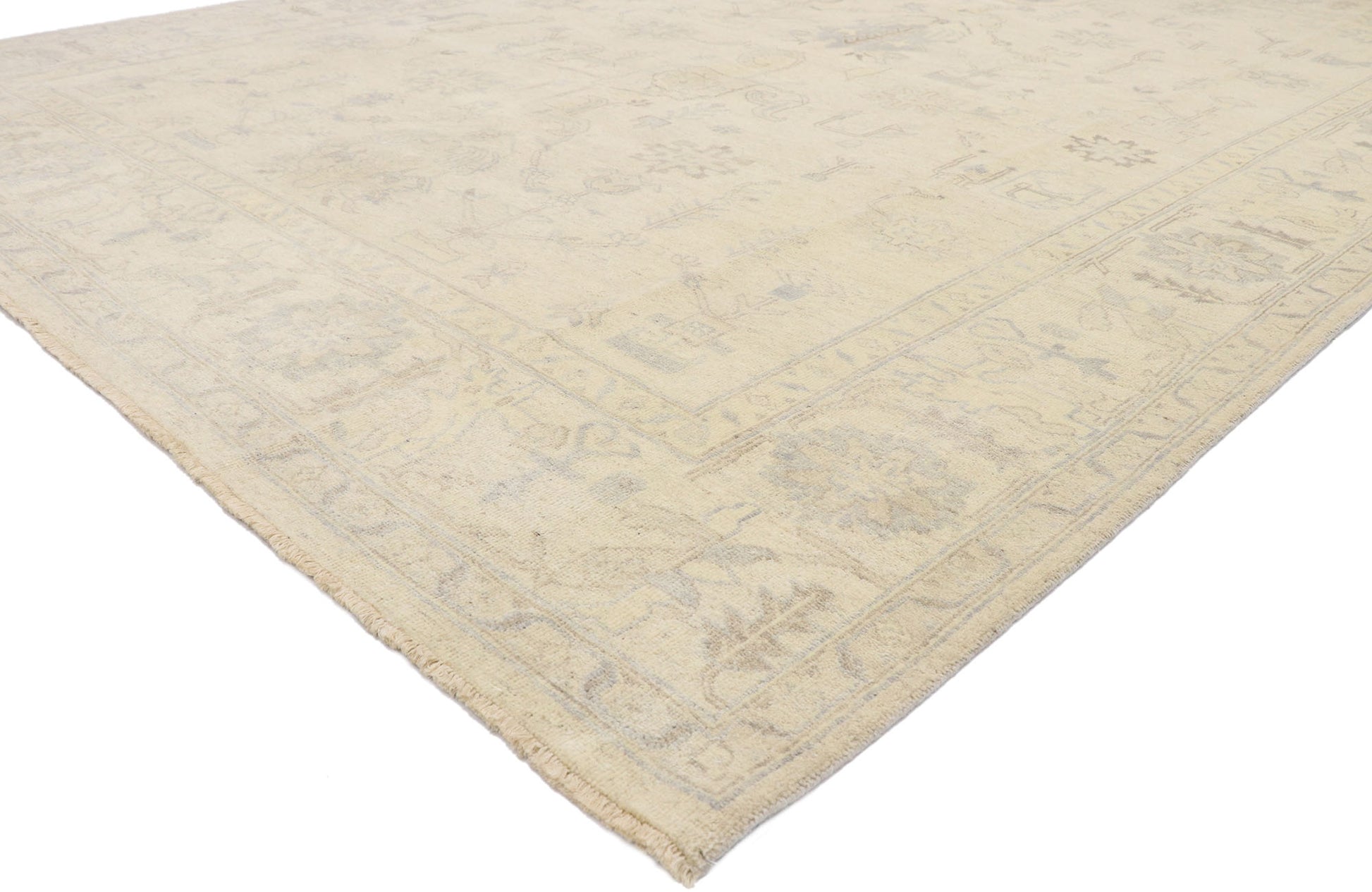 9 x 12 Vintage-Inspired Oushak Rug 30200