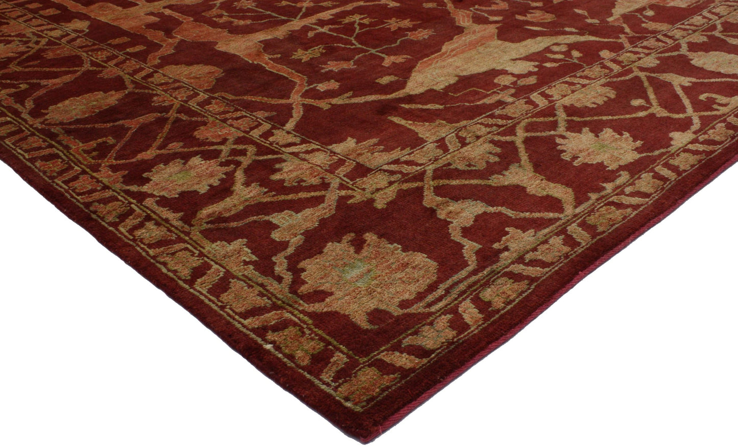 8 x 10 Modern Indian Auburn Rug 30225