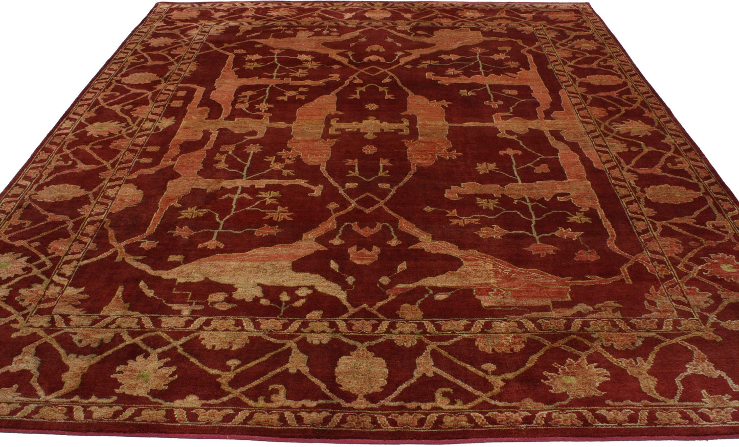8 x 10 Modern Indian Auburn Rug 30225