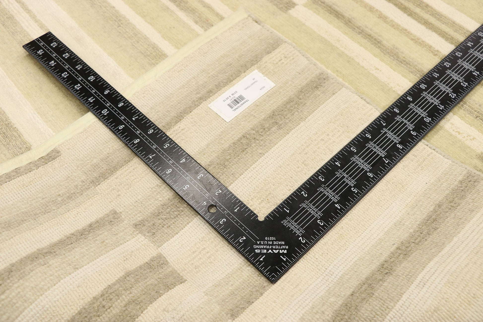 4 x 6 Striped Transitional Rug 30241