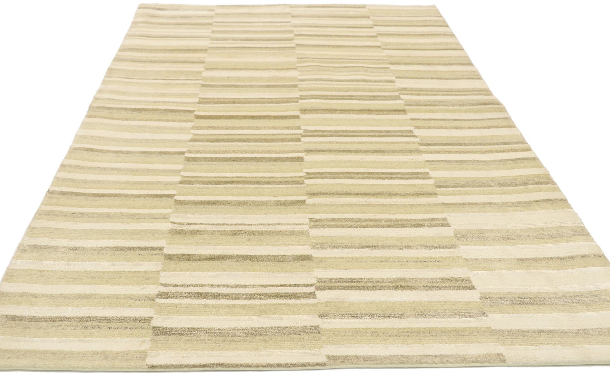 4 x 6 Striped Transitional Rug 30241