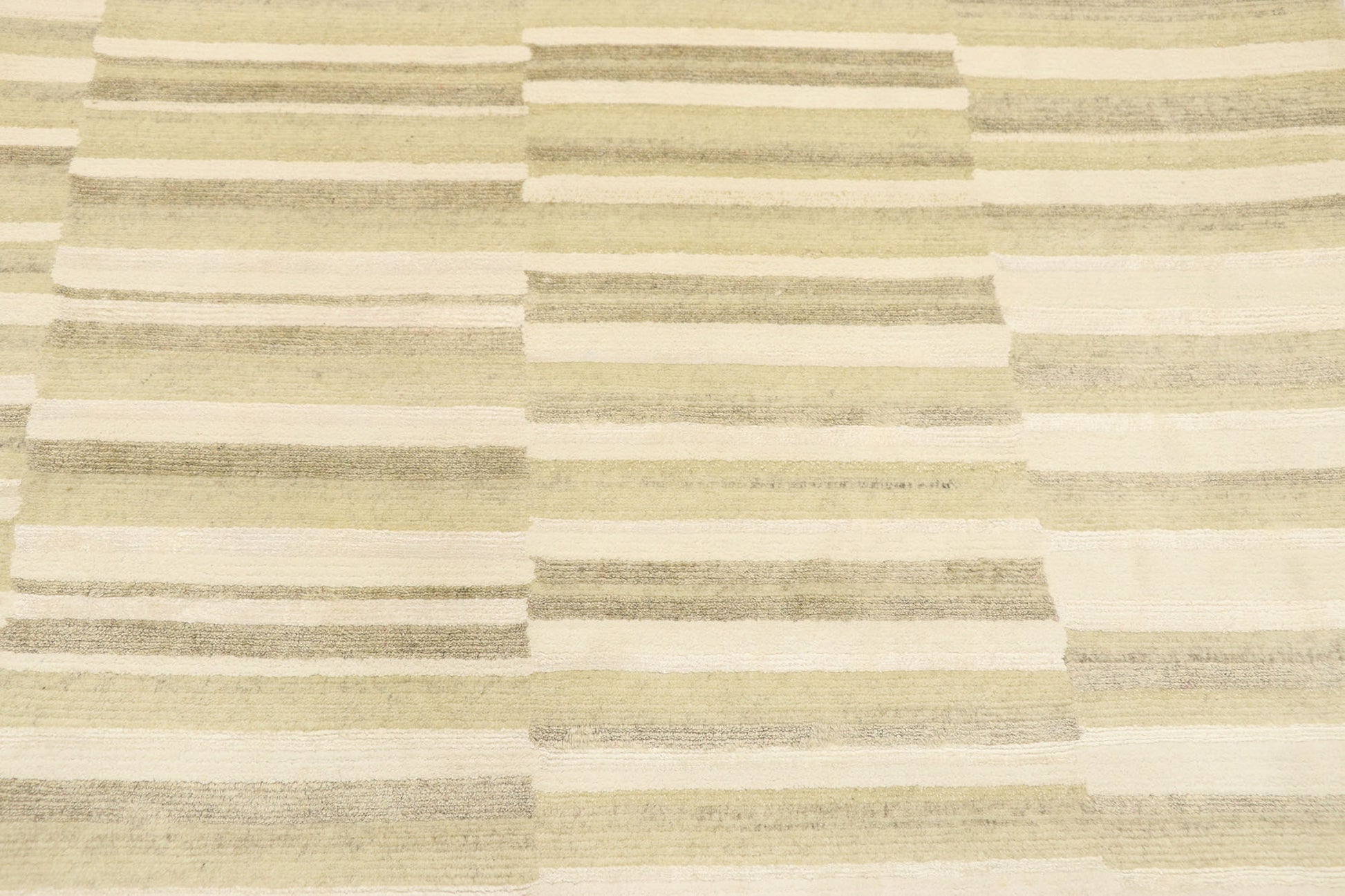 4 x 6 Striped Transitional Rug 30241