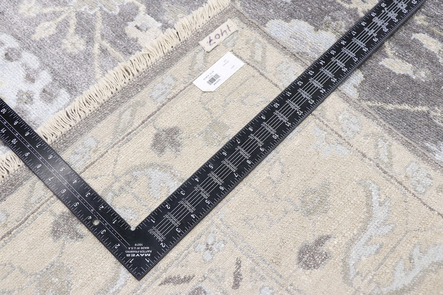 8 x 10 Transitional Oushak Silk Rug 30247