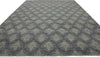 10 x 14 Transitional Gray Damask Rug 30257
