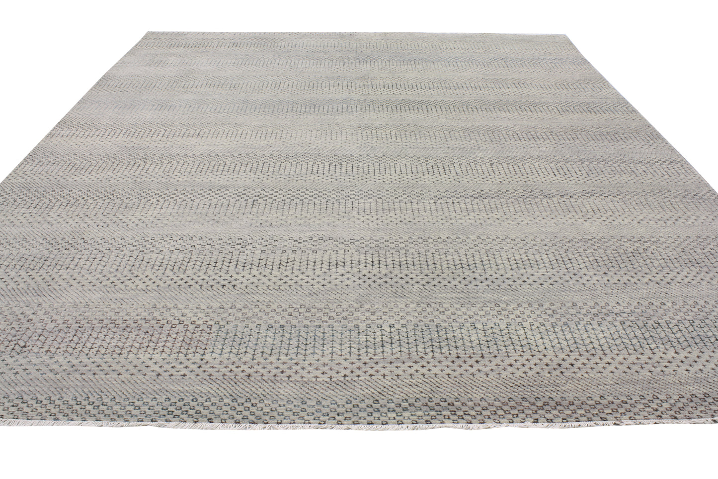9 x 12 Gray Transitional Area Rug 30333