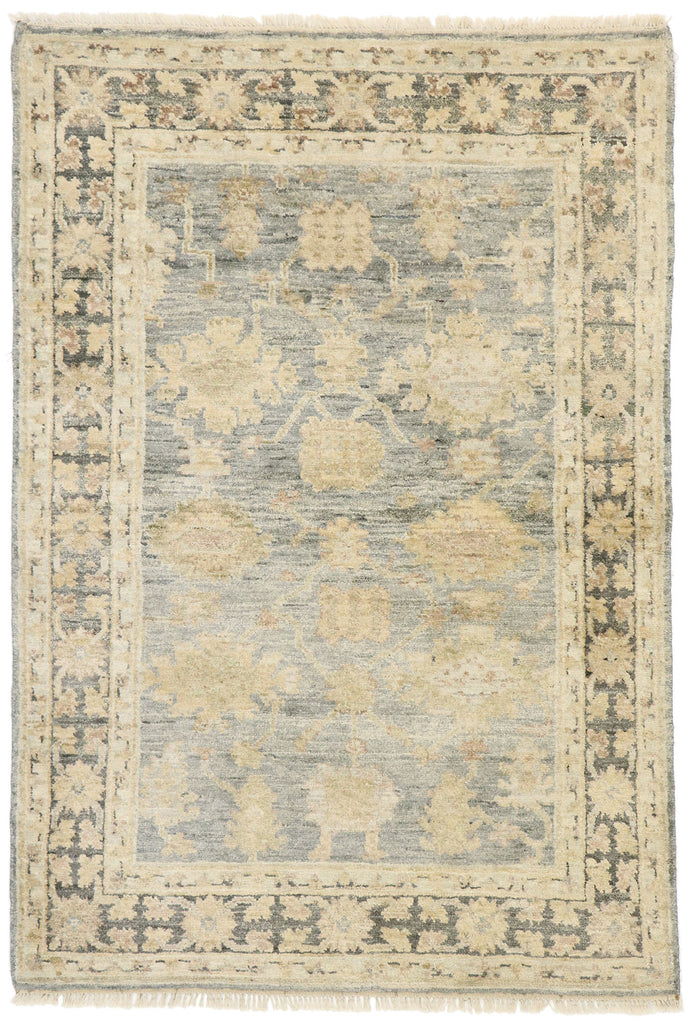 4 x 6 Modern Oushak Rug 30366