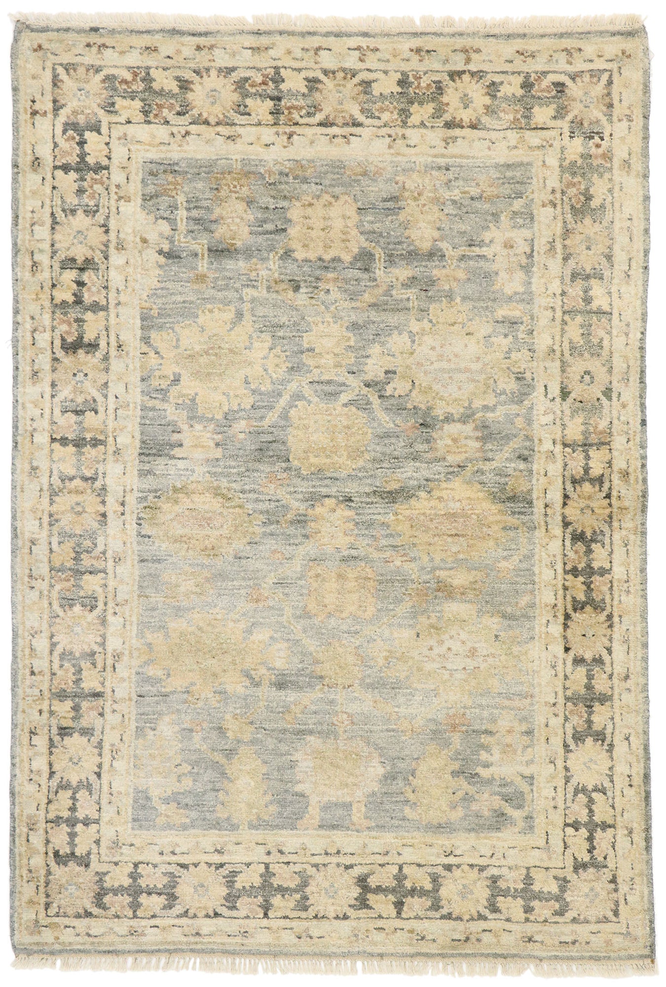 4 x 6 Modern Oushak Rug 30366