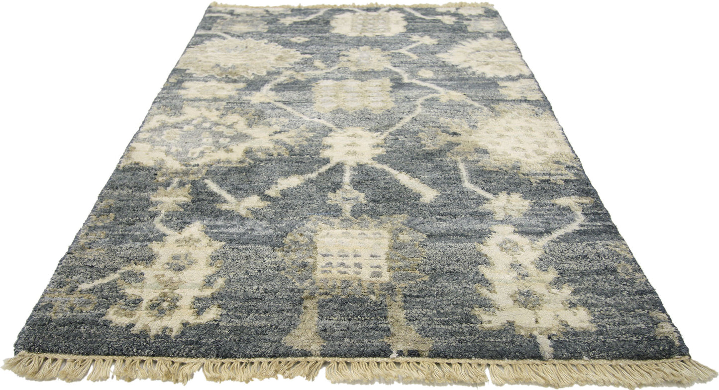 2 x 3 Modern Wagireh Oushak Rug 30367