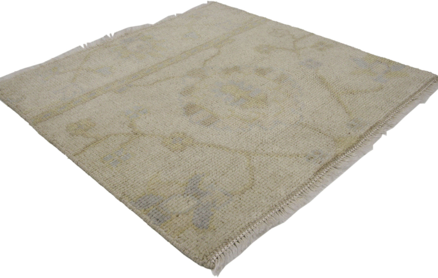 2 x 2 Modern Oushak Wagireh Rug 30396